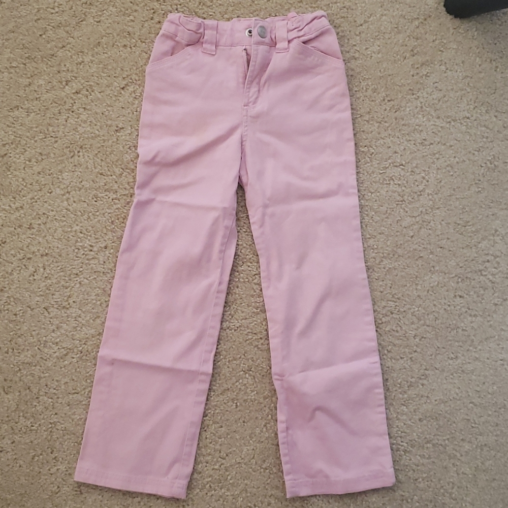 Pink Girls Jeans